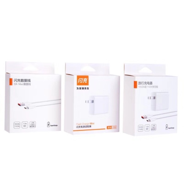 Bộ Sạc Nhanh turbocharger  33W 55W QC3.0 cho Xiaomi Poco x3 K30 K30pro,K40,RedmiNote9...,huawei  cổng USB