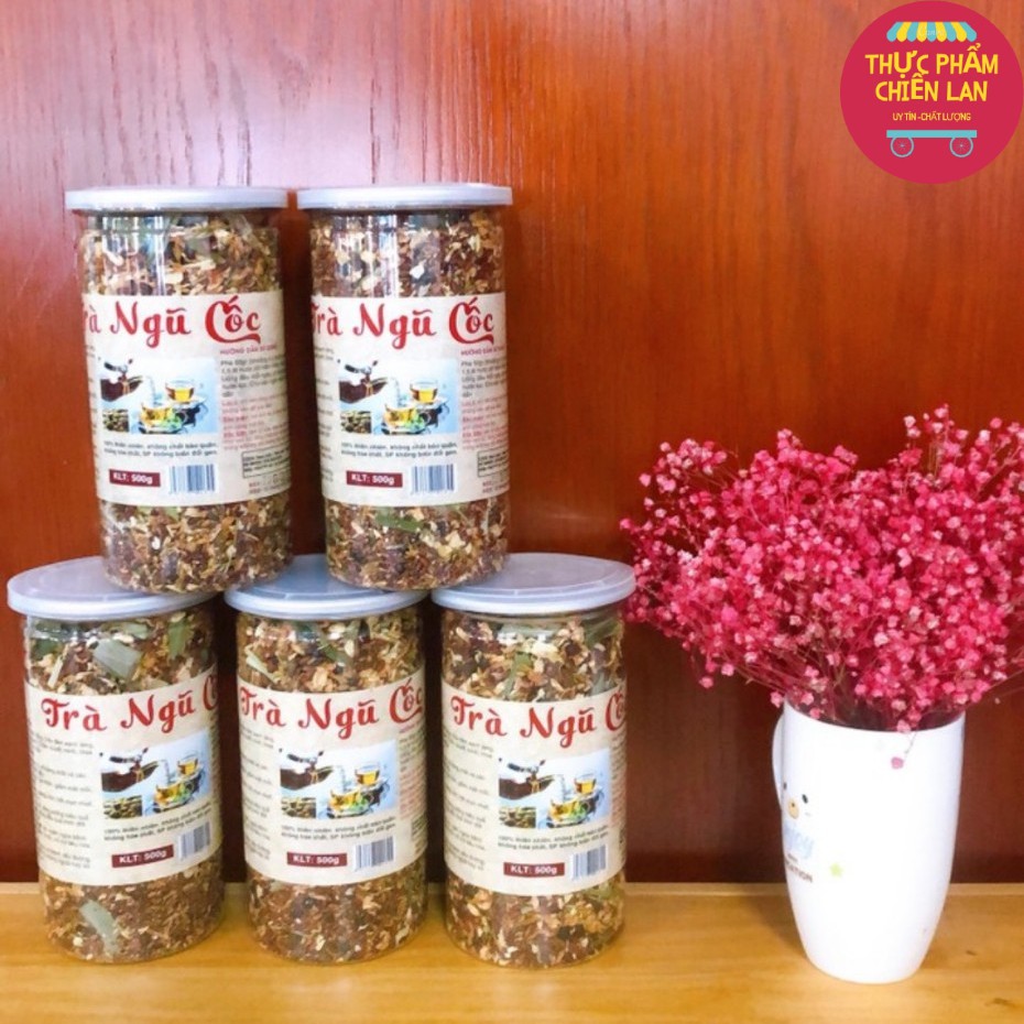 Trà Ngũ Côc Hộp 500g -  Trà ngũ cốc giúp ngủ ngon an thần, giải khát, mát gan, thanh nhiệt-HÀNG LOẠI 1 | BigBuy360 - bigbuy360.vn