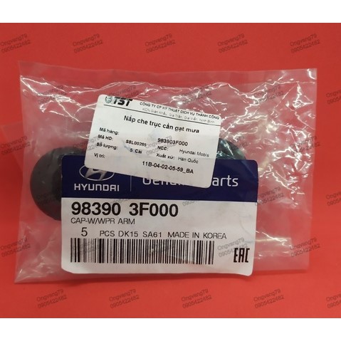 Nắp che trục cần gạt mưa - giá 1 cái - xe Hyundai Avante, Elantra 2006 ~ 2010/ Mã số: 983903F000