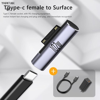 Đầu sạc nhanh Microsoft Surface sang Type C PD
