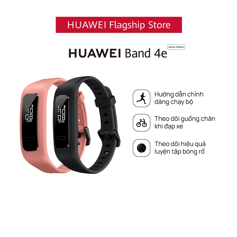 Vòng Đeo Tay Thông Minh HUAWEI Band 4e|Hướng Dẫn Chỉnh Dáng Chạy Bộ|Theo Dõi Đạp Xe