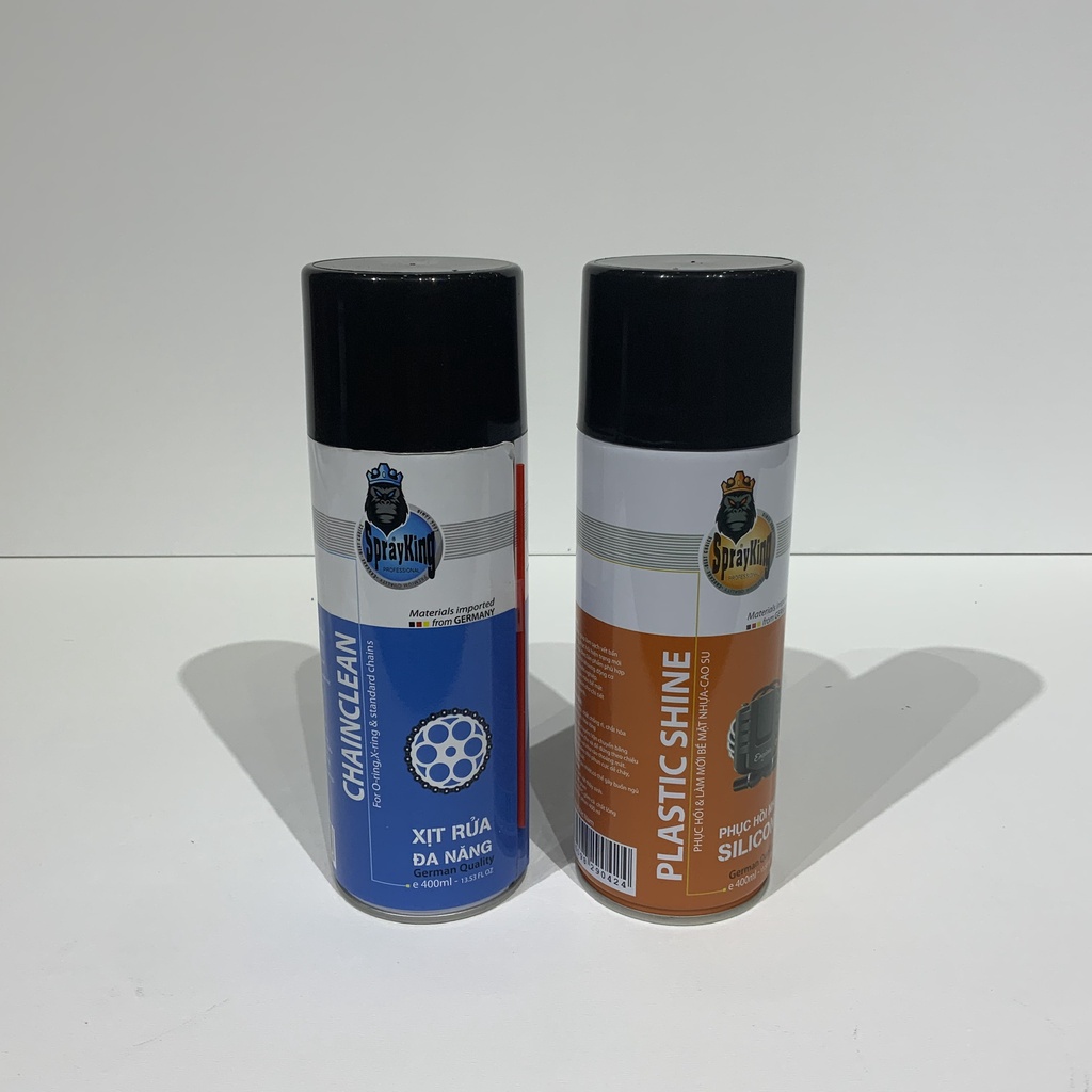 Combo SPRAYKING ( RỬA , DƯỠNG, NHỰA NHÁM )