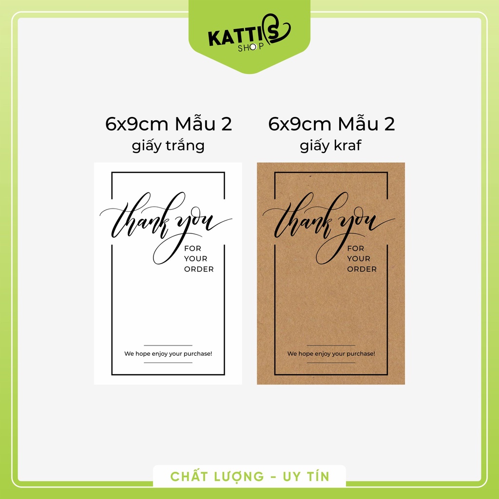 Tem Decal Dán Hộp Carton Niêm Phong Sản Phẩm, Tem Thank You Niêm Phong Hộp Carton Giá Rẻ, Mẫu M1-M2