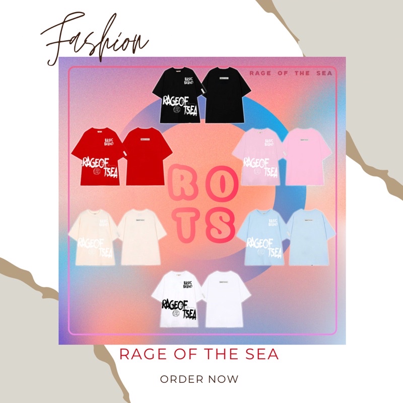 ÁO THUN RAGE OF THE SEA BASICBRAND