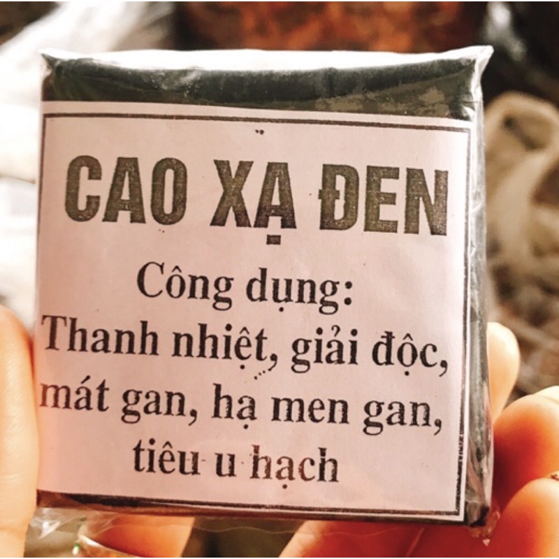 100g Cao xạ đen phòng ung thư ,tốt cho gan