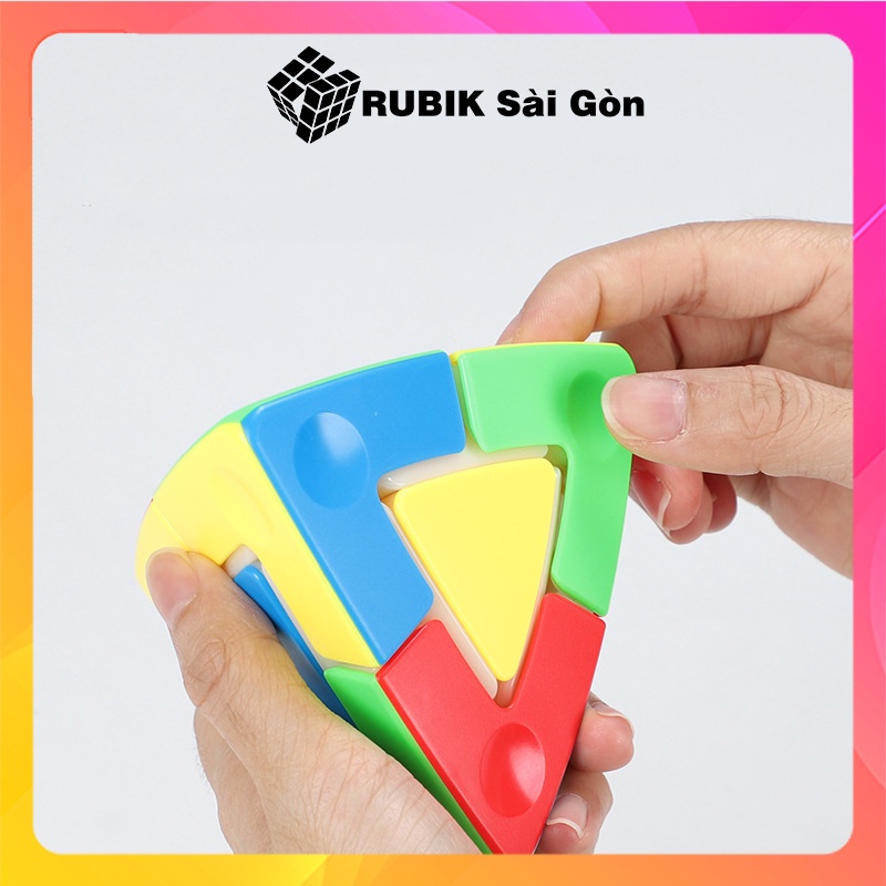 Rubik Biến Thể Tam Giác ShengShou Pyraminx Magic Tower 2 Rubic Kim Tự Tháp Trong Tháp Đẹp Xoay Trơn Mượt Đồ Chơi Trí Tuệ