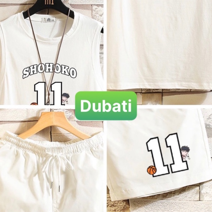 ĐỒ BỘ THỂ THAO BAO LỖ SỐ 11 SHOHOKO VẢI SIÊU THOÁNG MÁT PHONG CÁCH CAO CẤP - DUBATI FASHION