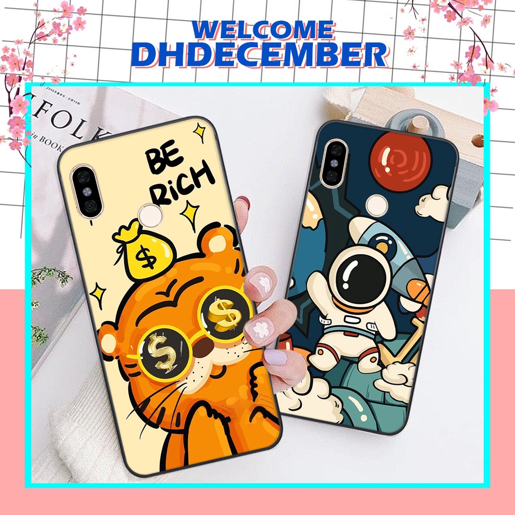 Ốp lưng Xiaomi REDMI NOTE 5/6 / NOTE 5 PRO / NOTE 6 PRO in hình K@ws, Cool Be@r SIÊU NGẦU
