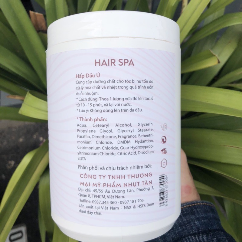 Hấp dầu ( ủ tóc ) siêu mềm mượt Labax Hair Spa 1000ml ( New 2021 )