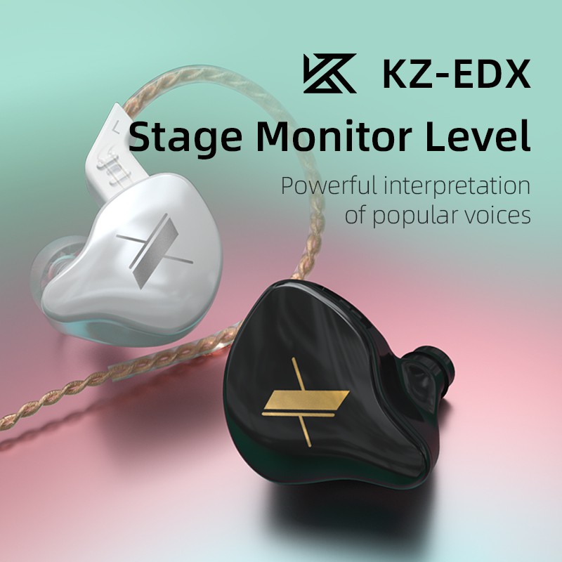 Tai Nghe Nhét Tai Kz Edx 1dd Hifi Zs10 Pro Zsn Pro Zst Pro Zs3 Kèm Phụ Kiện