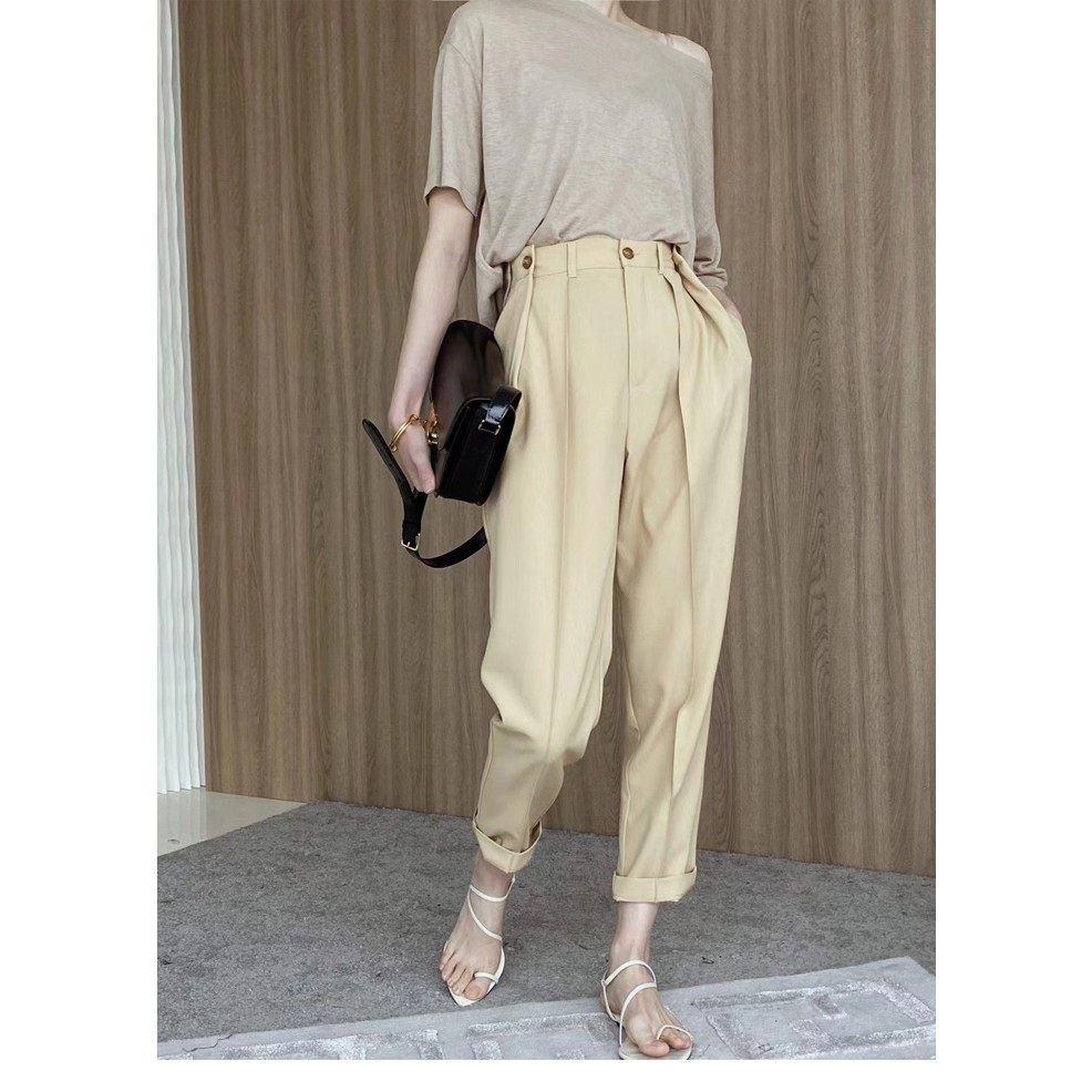 Quần Tây Công Sở Nữ Dáng Baggy - V09 | BigBuy360 - bigbuy360.vn