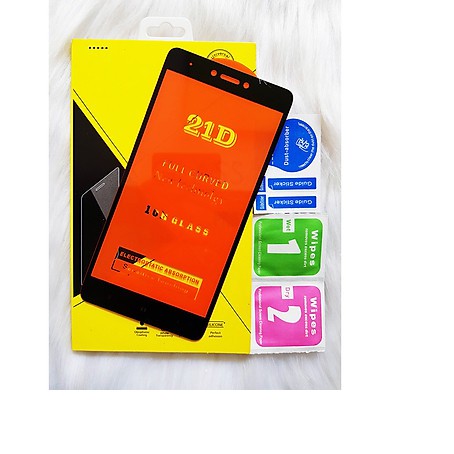 Kính cường lực 9D cho điện thoại Xiaomi Redmi Note 4, Note 4X Full màn hình ôm sát viền máy