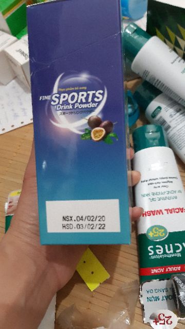 SPORTS Drink Powder nước uống bù điện giải cho cơ thể ,hộ trợ tăng cường sinh lực.