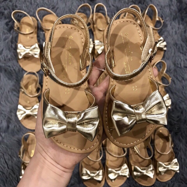 Sandal nơ vàng emille ( 190.000 )