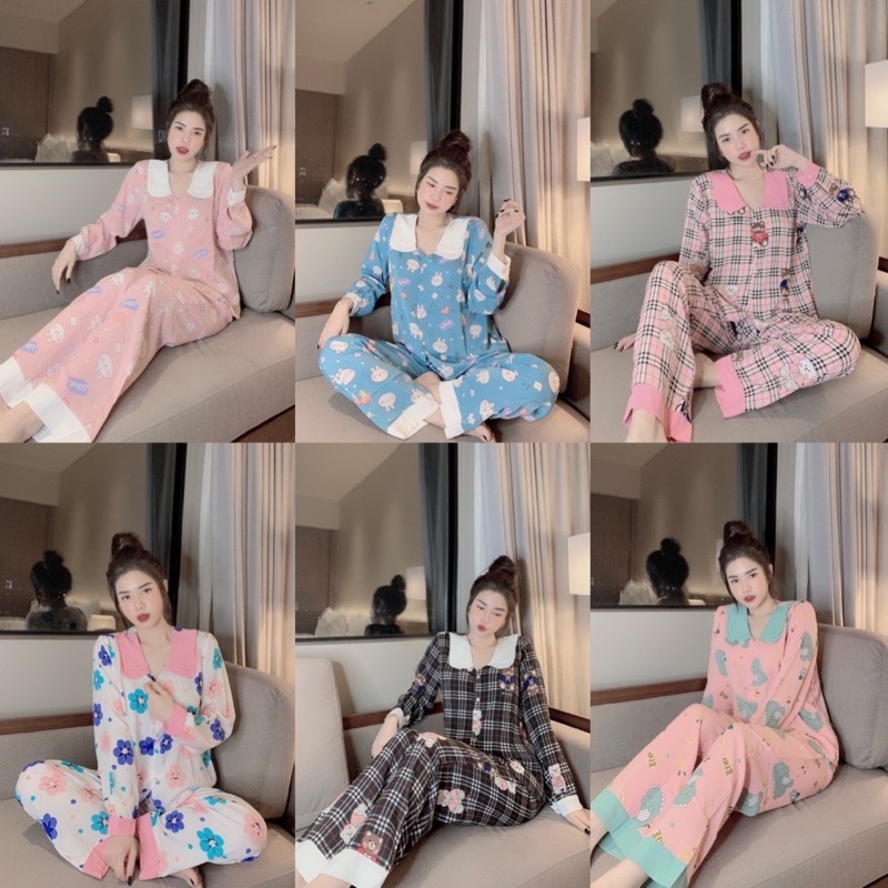 ĐỒ BỘ MẶC NHÀ - PIJAMA CHẤT MANGO MỊN MÁT | BigBuy360 - bigbuy360.vn