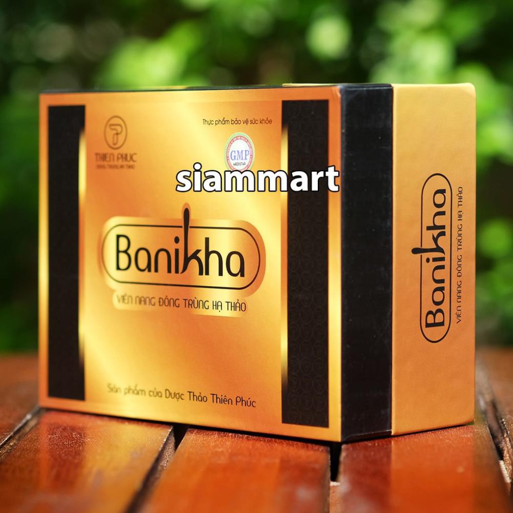 [Chính hãng] Viên Nang Đông Trùng Hạ Thảo Banikha Thiên Phúc hộp 2 lọ 60 viên | BigBuy360 - bigbuy360.vn
