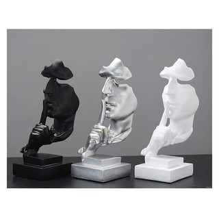 🔥GIẢM GIÁ 🔥Tượng decor im lặng là vàng