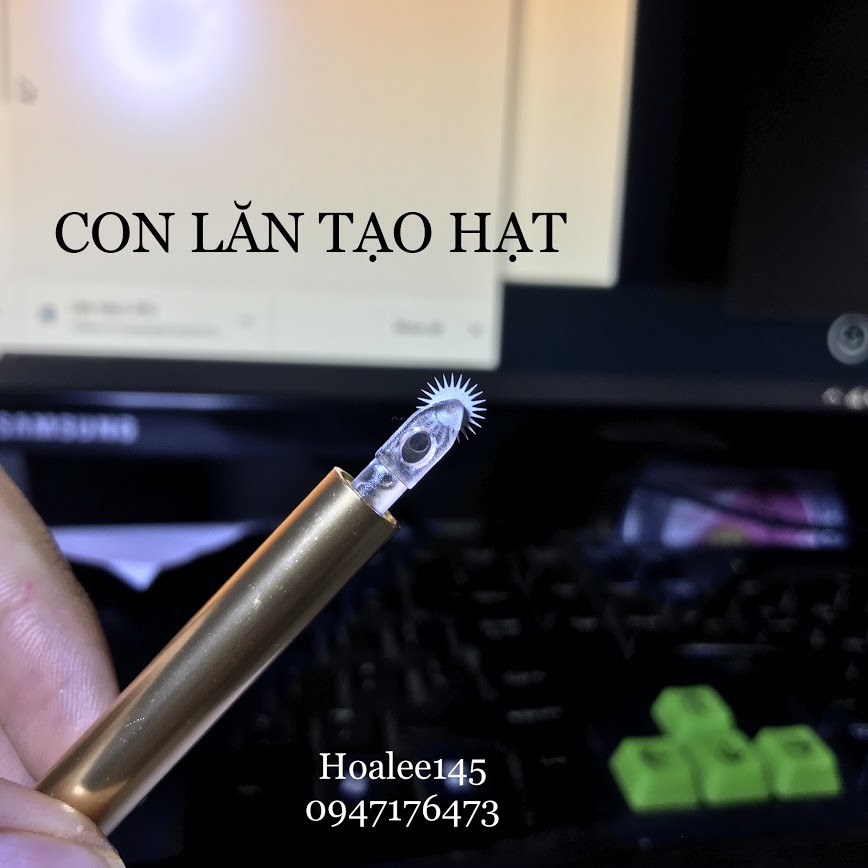 con lăn tạo hạt ombre công nghệ mới
