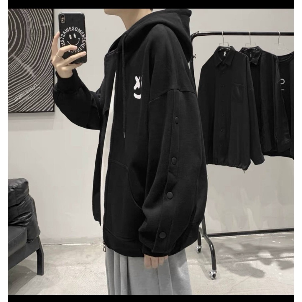 [FREESHIP] ÁO KHOÁC SWEATER NAM NỮ SMILE BRANDD CỰC CHẤT FORM RỘNG MŨ TRÙM ĐẦU SIÊU PHẨM HOT NHẤT NĂM