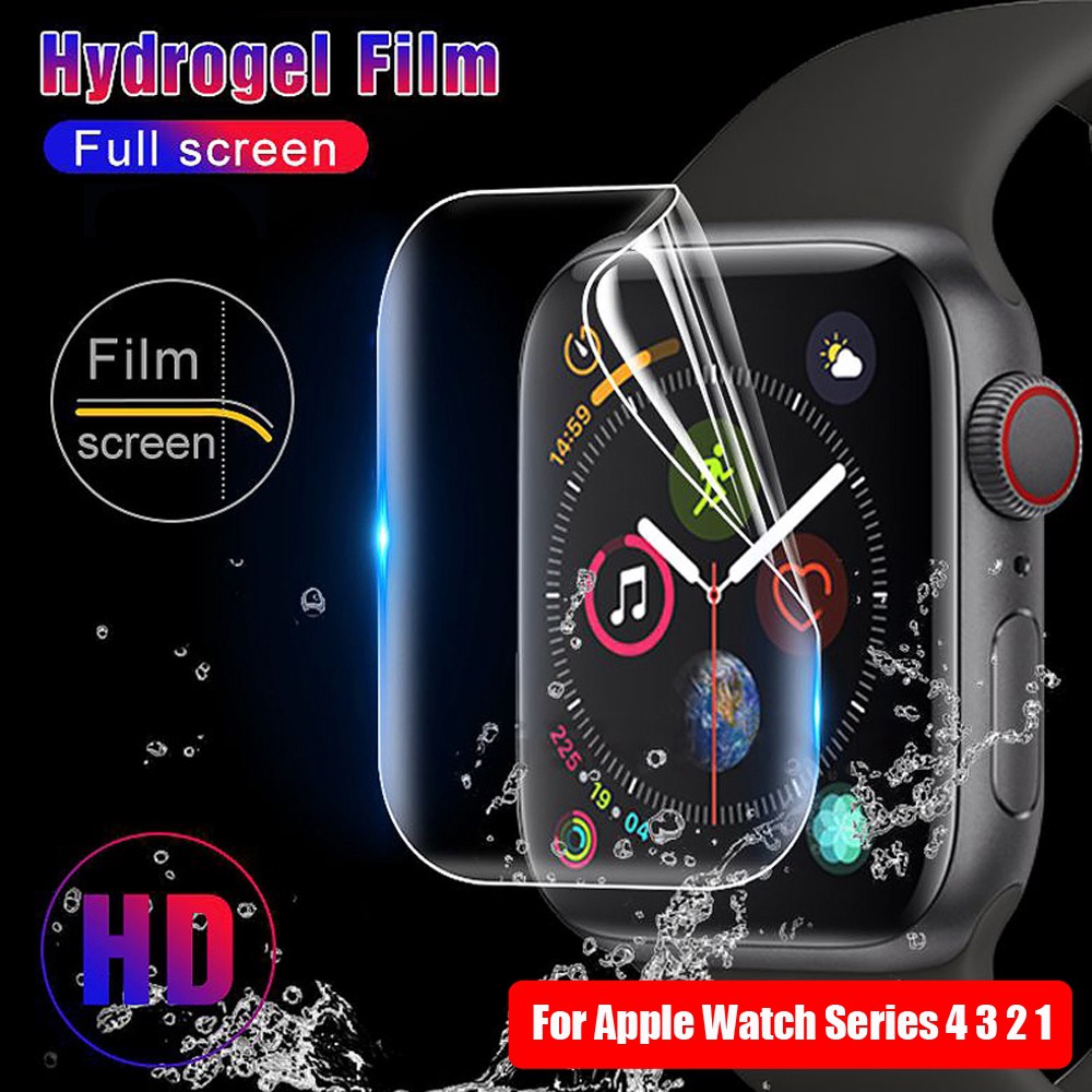 Sale 69%Set 3 Miếng dán cường lực màn hình đồng hồ thông minh 3D Apple Watch Series 4 3 2 1,38mm Giá gốc 21000đ- 26F41-6