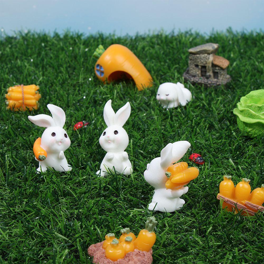 Mô Hình Thỏ Mini Trang Trí Tiểu Cảnh