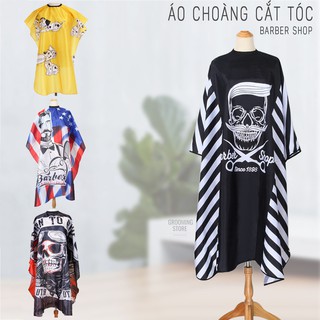 Áo choàng cắt tóc - Chống nước, chống bẩn - Grooming Store