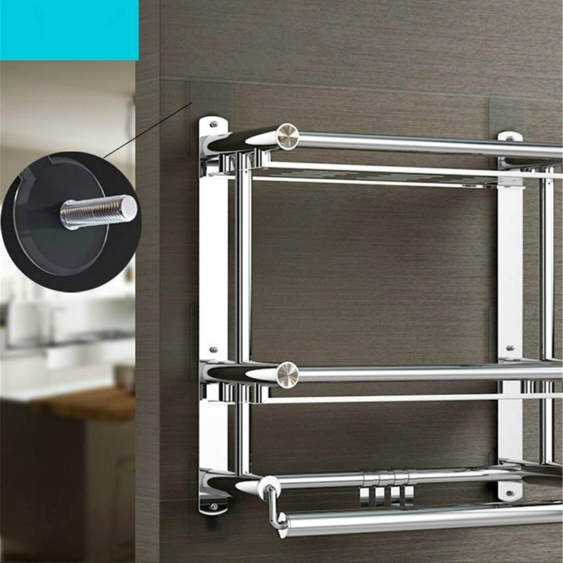 Móc dán tường trong suốt treo vật dụng tiện lợi cho gia đình