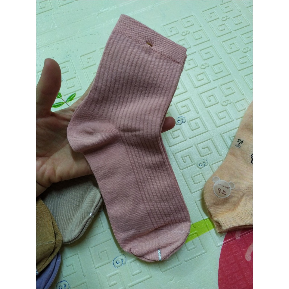 1 đôi tất nữ cổ cao chất len dày đẹp