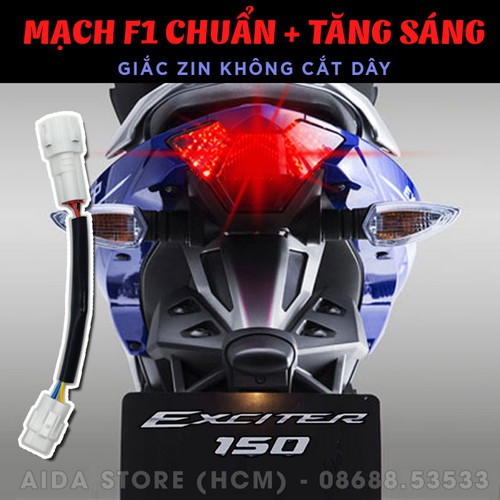 MẠCH CHỚP STOP F1 EXCITER 150 - NHÁY ĐÈN KHI BỚP PHANH