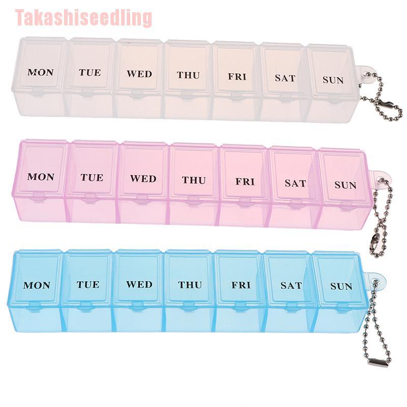 Hộp đựng thuốc chia 7 ngày cầm tay tiện lợi