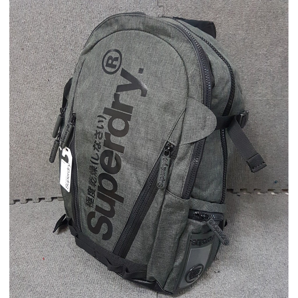 Balo Superdry Chống Nước,Balo Du Lịch,Laptop Màu rêu