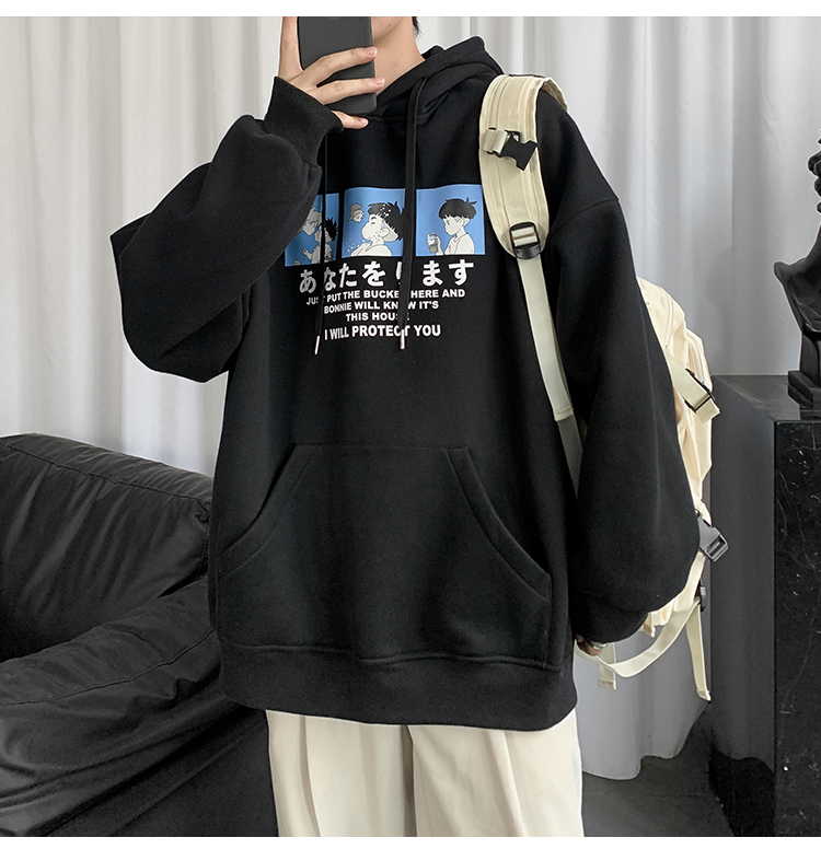 Áo hoodie thời trang trẻ trung cho nam size M-5XL