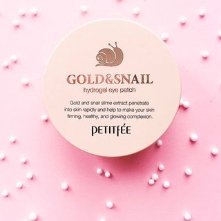 Mặt nạ mắt PETITFEE Gold & Snail Hydrogel (date: 15/09/2024)