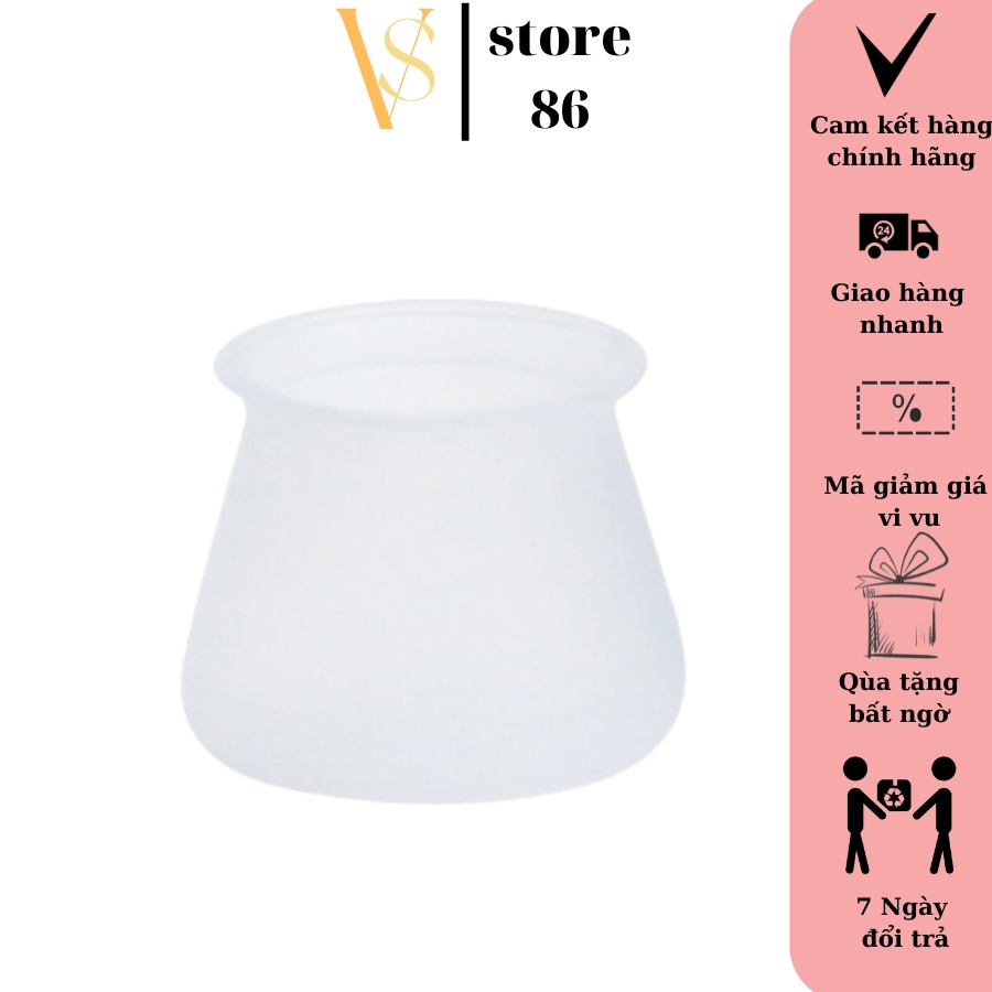 Silicon tròn bọc bảo vệ chân bàn ghế dẻo dai bền bỉ -Miếng đệm kê chân bàn chống trơn trượt ,ồn VS STORE