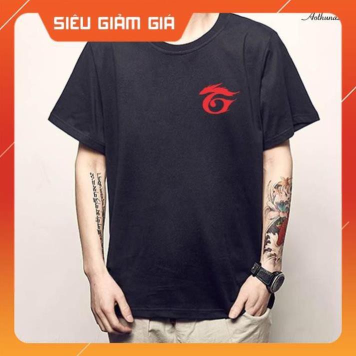 🔥SIÊU SALE🔥 [GIẢM GIÁ] Áo thun  in logo Garena - Áo game in theo yêu cầu /uy tín chất lượng