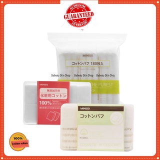 Hộp Bông Tẩy Trang Miniso 1000 - 800 - 475 - 180 -150 miếng