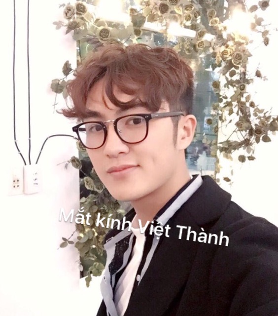gọng Kính mắt cận vuông nhỏ teen kính ngố