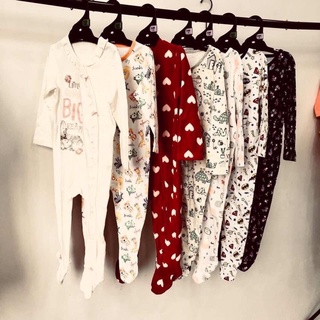 Bodysuit/ body dài tay/body liền tất cho bé ấm bụng, không lo đêm bé đạp chăn