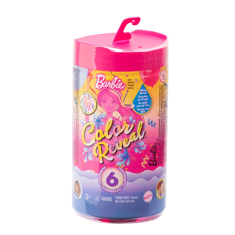 Đồ Chơi BARBIE Búp Bê Đổi Màu Chelsea - Phiên Bản Confetti GTT26