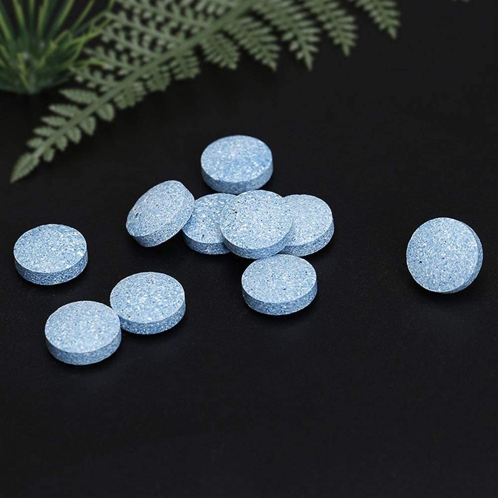 Set 50 Viên Sủi Vệ Sinh Kính Chắn Gió Xe Ô Tô Tiện Lợi