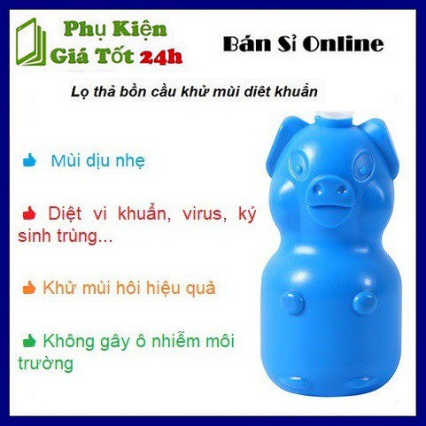 Lọ Thả Bồn Cầu Đa Năng Hình Thú