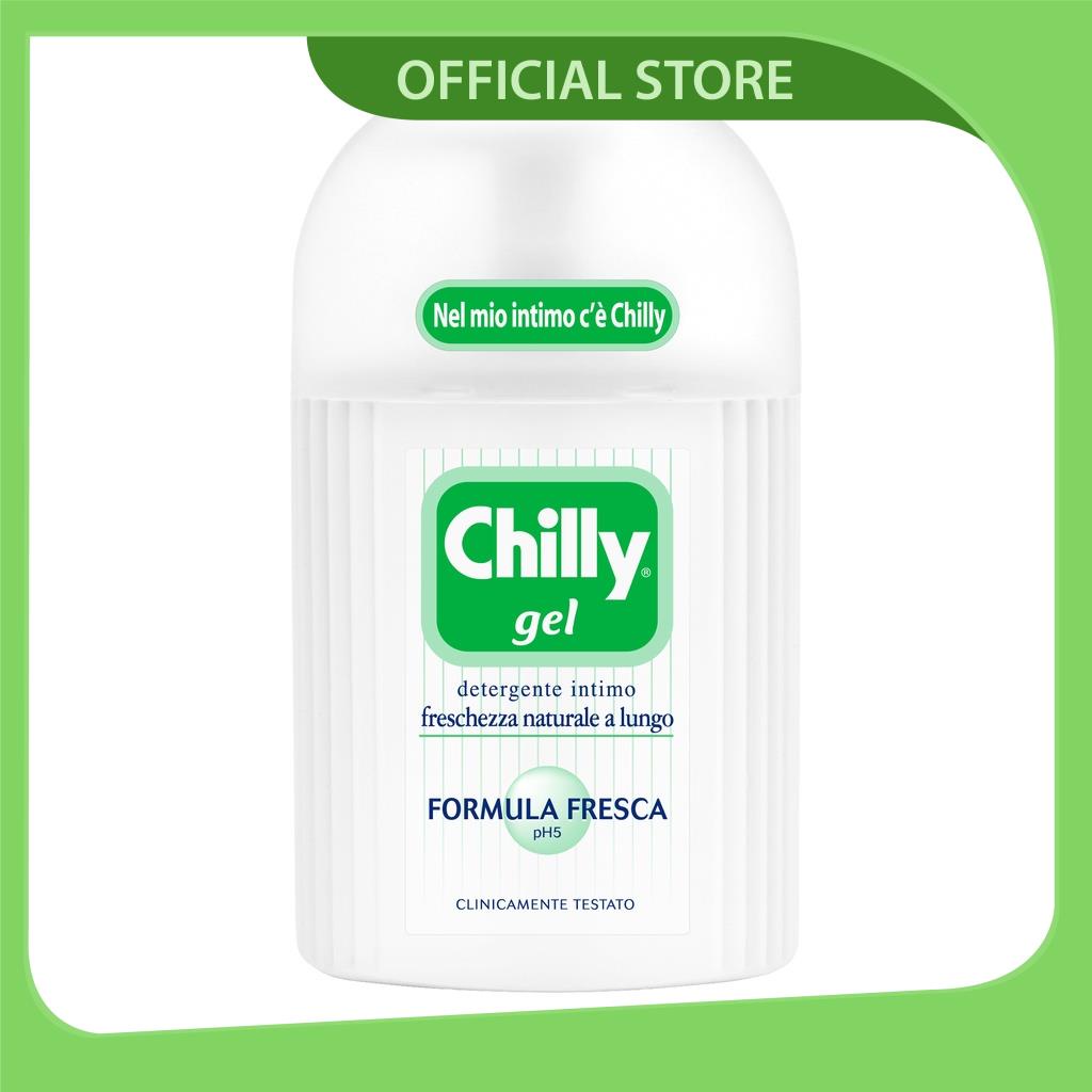 Dung dịch vệ sinh phụ nữ Chilly Gel - Se se lạnh, bùng tươi mát -  số 1 tại Italy -  (200ml/chai)