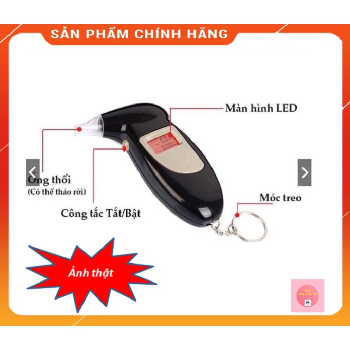 [HÀNG CHUẨN- MUA1 TẶNG 4] Máy Đo Nồng Độ Cồn Alcohol Test86 Chính xác- Tặng kèm 4 đầu thổi