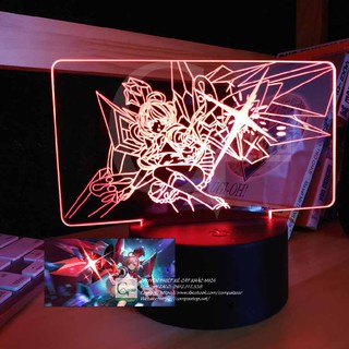 Đèn Ngủ Liên Quân Mobile Violet Thứ Nguyên Vệ Thần Type 01