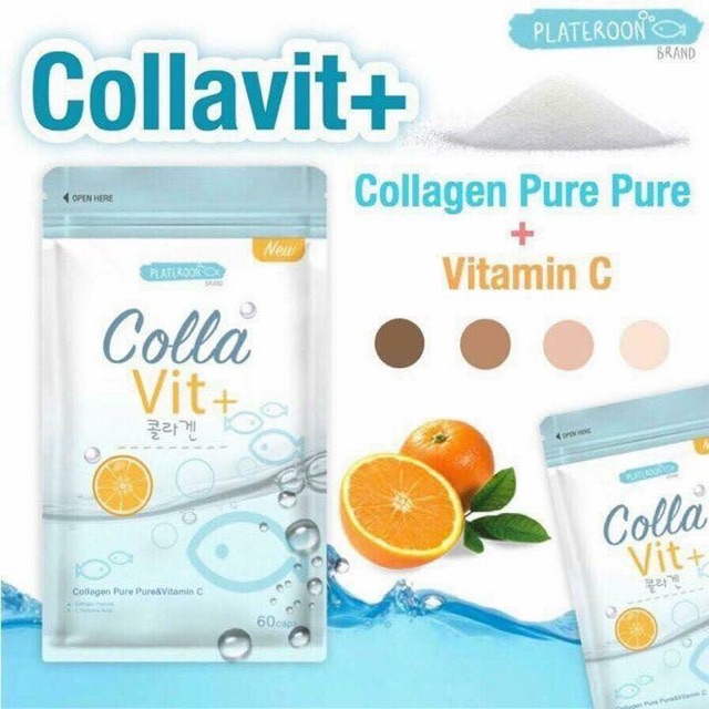 Viên uống trắng da Colla Vit+