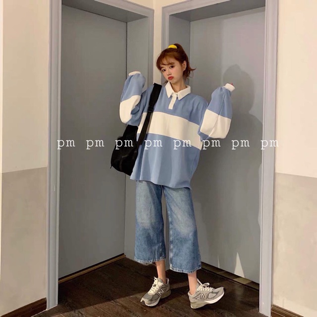 Áo kẻ polo ba khoang Y&V | BigBuy360 - bigbuy360.vn