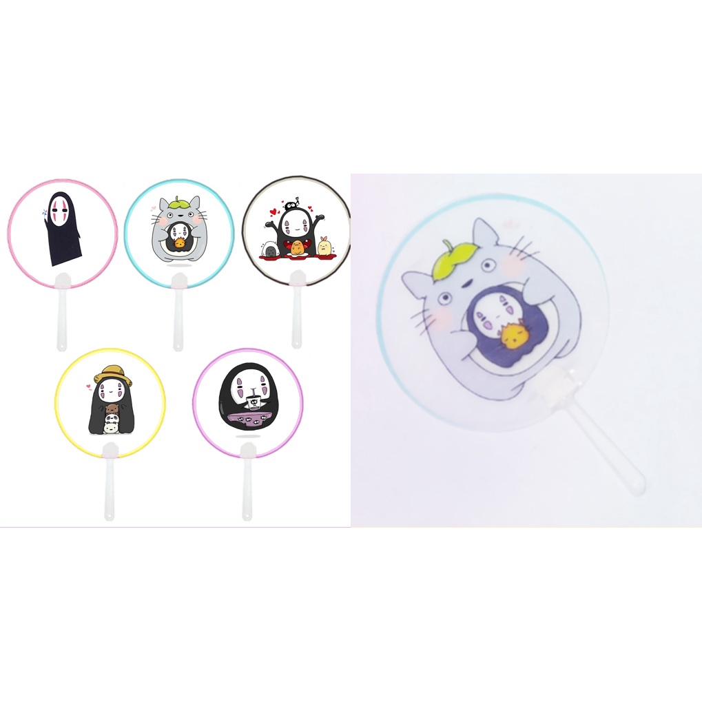 Quạt trong doremon QTI2 Hoạt hình vô diện one piece sumikko kero CCS shiba chuột vàng totoro jinbeisan shin