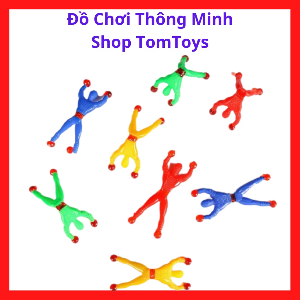 Đồ Chơi Cho Bé Siêu Nhân Nhện Leo Tường Siêu Dính