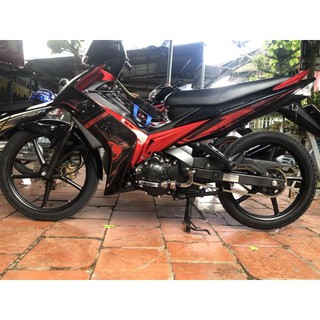 Tem exciter 2010 spark đỏ đen crom