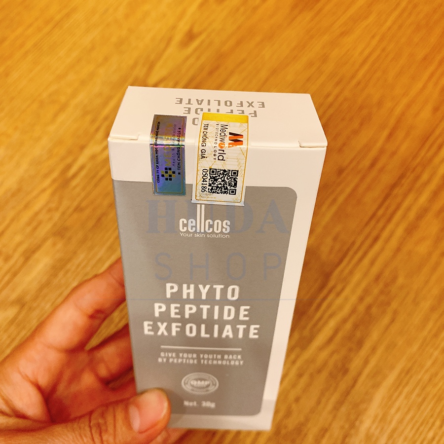 Tẩy tế bào chết giúp làm sáng và sạch da MediWorld PHYTO PEPTIDE EXFOLIATE 100g -Miền Thảo Mộc